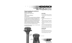 Hendrickson - Model PR25-9 - Outlet Pressure Regulating Drip Manifold Brochure