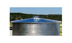 CorGal - Model WT-LPR - Water Tanks with Low Profile 10-Degree Roof