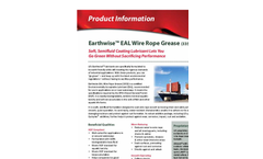 Earthwise EAL 3353 Wire Rope Grease Brochure