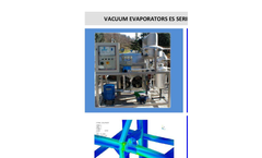 C&G - Model ES Series - Vacuum Evaporators - Brochure