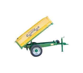 Model RM 10 - Slatted Side Dump Trailers for Micro Tractor