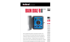 Rain Dial-R Series  Brochure
