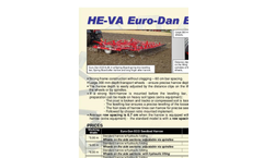 Euro-Dan Eco - Trailed Seedbed Harrow Brochure