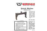 Worksaver - Model BSF-1523 - 3-PT Bale Spears Manual