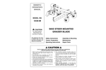 Worksaver - Model SSGB-8B - Skid Steer Grader Blade - Manual
