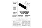 Worksaver - Model SSMB - Skid Steer Rotary Brooms  - Manual