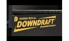 DIVERSITECH - 2x4 Downdraft Table - Grinding, Deburring & Sanding Table - Video