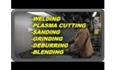 DIVERSITECH - Downdraft Table Demonstration - Welding, Grinding, Sanding, Dust & Fume Filtration - Video