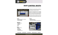 Dust Control Booth - Brochure