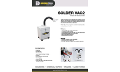 Solder Vac2 Compact Air Cleaning System - Brochure