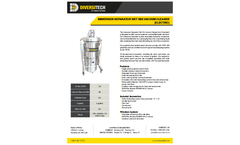 Immersion Separator Wet Mix Vacuum Cleaner (Electric) - Brochure