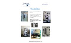 Sirco - Ozone Sterilizers - Brochure