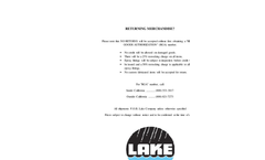 Lake Company Products Catalog