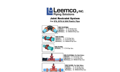 Leemco - Lateral Connections - Brochure