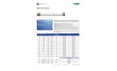 Whitestens - Water Hose Coated Water Pipe - Datasheet