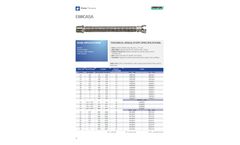 EMICASA - Model INOX - Water Hose - Pipe - Datasheet