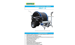 Turbocar Jolly - Model J1 - Irrigation Systems Brochure