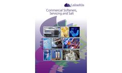 Commercial Softeners, Serving & Salt - Brochure