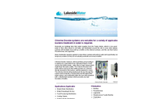 Chlorine Dioxide Generators - Brochure