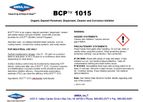 BCP™ 1015 - Organic Deposit Penetrant, Dispersant, Cleaner and Corrosion Inhibitor