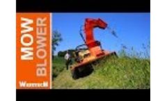 MOWBLOWER – mowing slopes remotely – safe and clean! Video