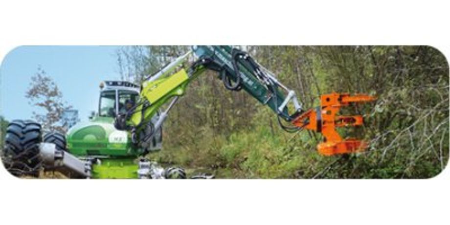 Woodcracker - Model C - Cutting Head for Harvesting Trees and Bushes