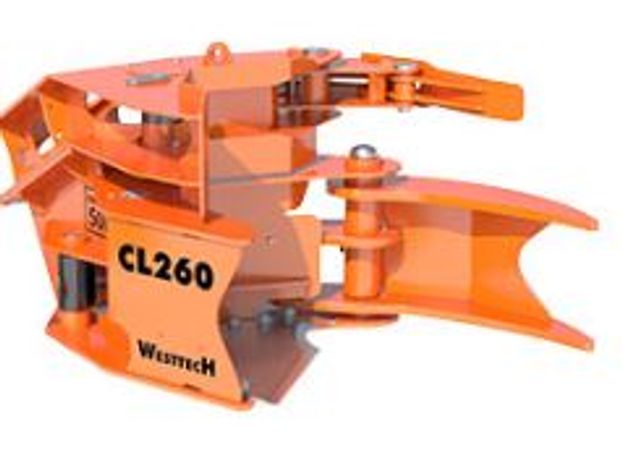 Woodcracker - Model CL - Cutting Head for Harvesting Trees and Bushes