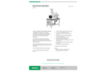 Westrup - Model LA-HO - Small-Scale Organic Brushing Machine - Brochure