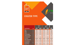 Coulter Type Pneumatic Precision Planter Brochure