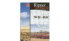 Wil Rich - Model 357 - Inline Rippers - Brochure