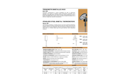 Model TBX series - Stainless Steel Bimetal Thermometers Brochure