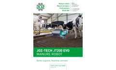 JOZ - Model JT200 Evo - Manure Robot  - Brochure