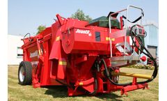 Jeantil - Model DPR 6000 SD - Semi-Trailed Silage Unloaders With Straw Blower