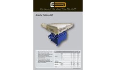 Gravity Tables JGT - Brochure