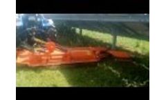 Perfect Rotary Mower With Swing Arm Mowing Underneath Solar Panels Video