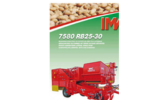 Imac - Model 7580 RB 25 30 - Automatic Potato Harvester - Brochure