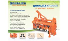 Sonalika - Model Mini Smart Series - Gear Drive Rotavator- Brochure