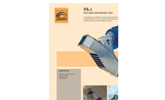 Zanin - Model PA-I - Inclined Aspiration Grain Unit - Brochure