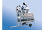 Zanin - Model CMT - Mobile combined rotary drum grain cleaner with winnow aspiration