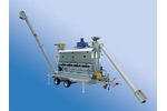 Zanin - Model CM - Trailer mounted Combined rotary drum grain cleaner with aspirator (Combi Mobile)