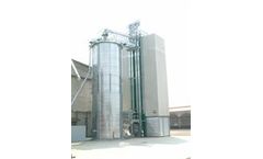 Zanin - Model FIXDRY - Traditional Continuous Grain Dryer equipped with loading/unloading elevators