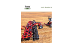 Amity - - Single Disc Drill Brochure