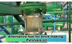 Pyrolysis oil-Good alternative fuel oil for Brick factory