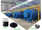Henan Doing - Model DY-10 - 10T waste tyre pyrolysis planT