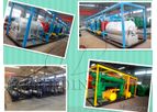 Henan Doing - Model 500kg/d - 500kg waste tire/plastic recycling to energy pyrolysis plant
