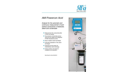 SWAN - AMI Powercon - Acid (Cation) Conductivity Brochure