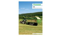 Forage and Discharge Wagon AX- Brochure