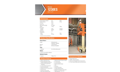 JLG - Model 1230ES - Driveable Vertical Mast Lift - Brochure