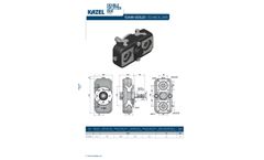 KAZEL - Model KZL PTO 10 - Double Splitter Box - Brochure