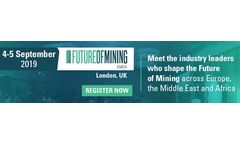 Future of Mining EMEA arrives in London with the focus on technology, development and sustainability 